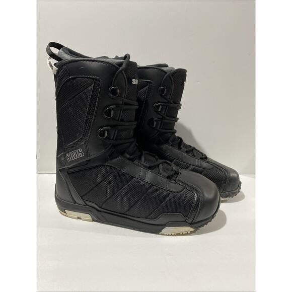 SIMS Size 10 US Black Snowboard Boots - Picture 1 of 15